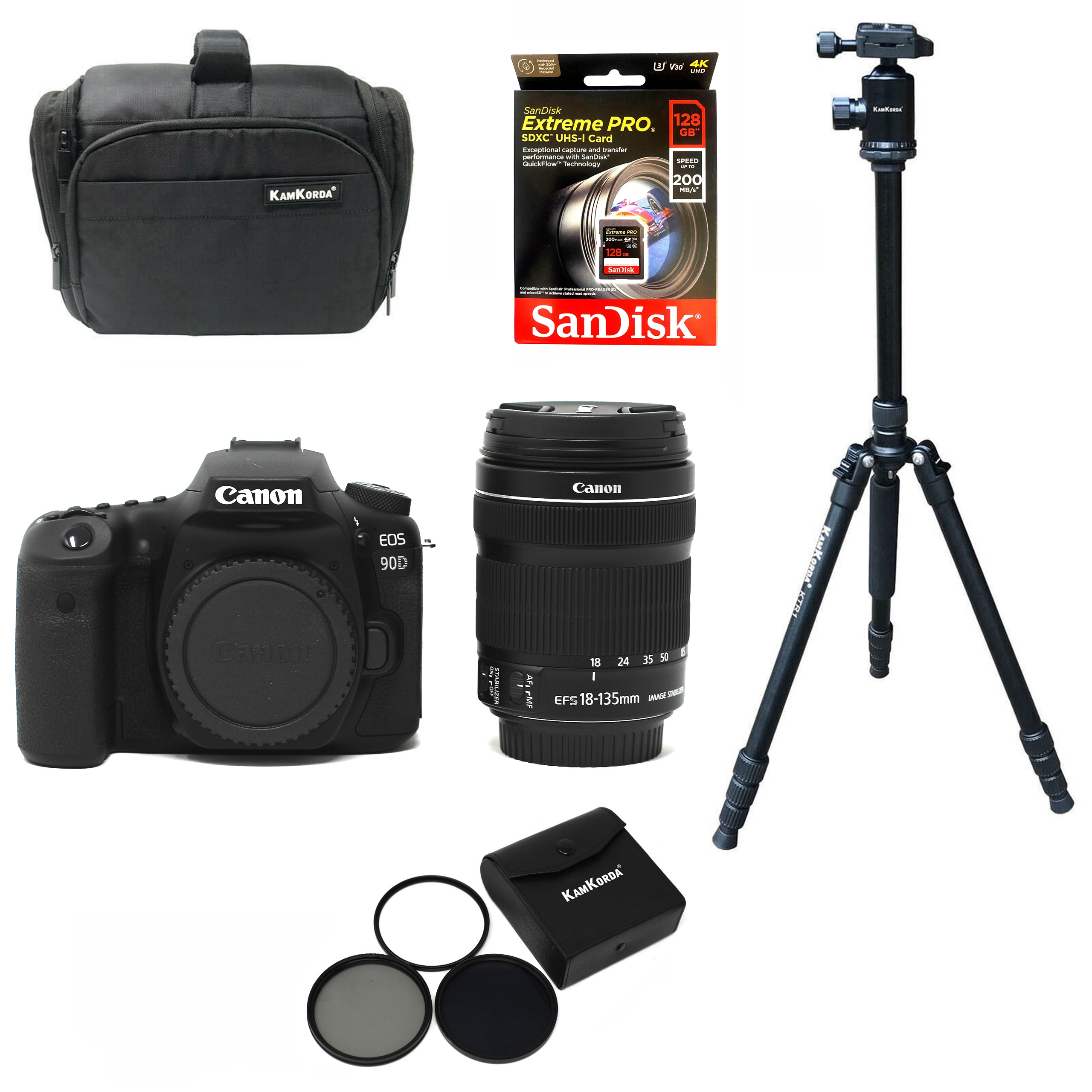 Beginner Landscape Photography Canon EOS 90D DSLR Camera Kit