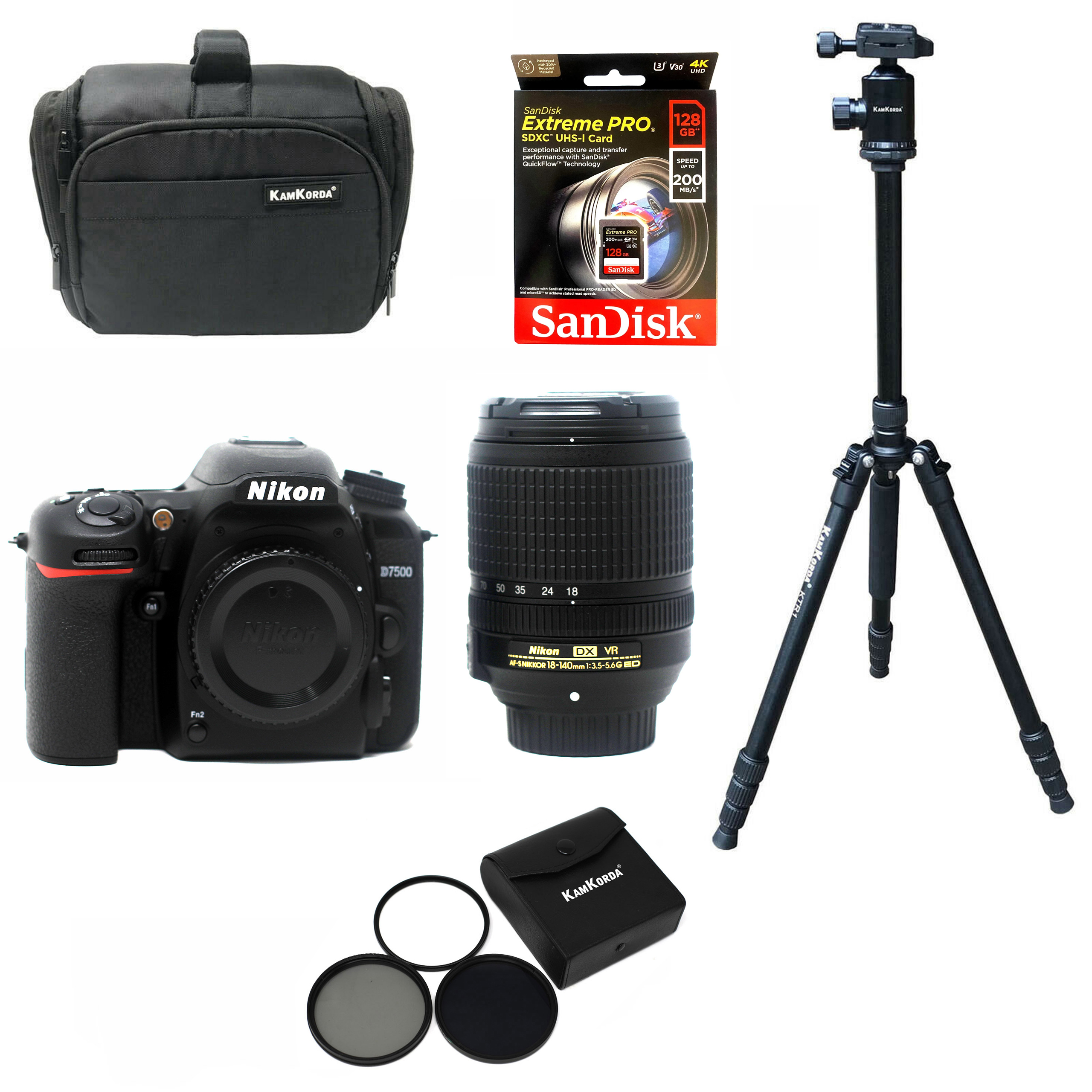 Beginner Landscape Photography Nikon D7500 DSLR Camera Kit