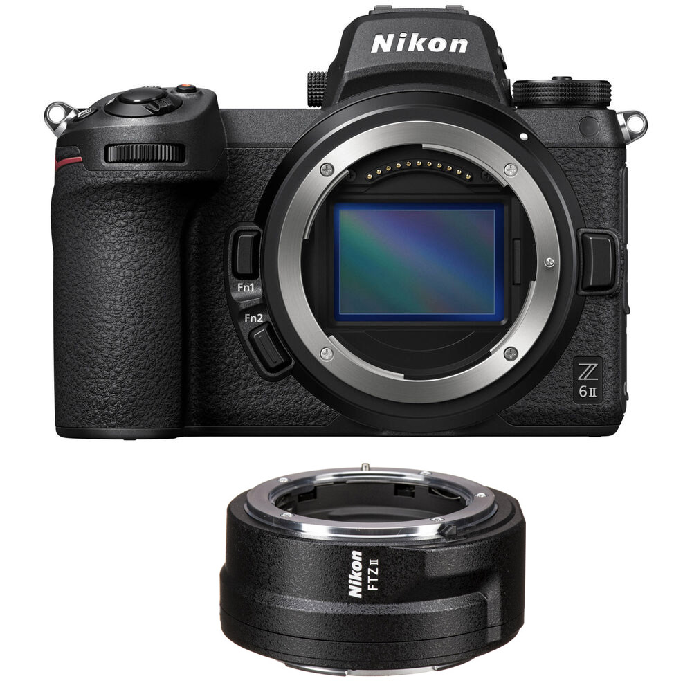 Nikon Z6 II + FTZ II mount adapter