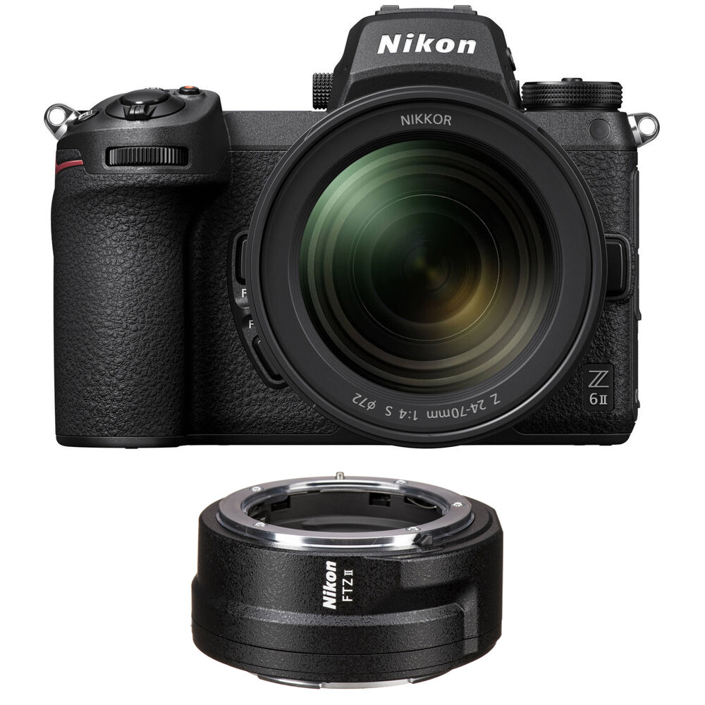 Nikon Z6 II 24-70 + FTZ II mount adapter