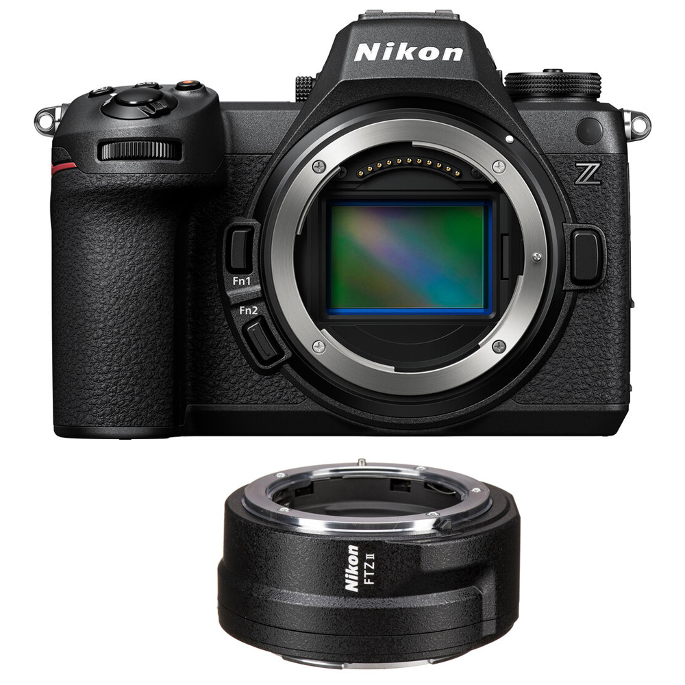 Nikon Z6 III + FTZ II mount adapter