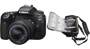Canon EOS 90D 18-55 + Camera Bag Kit
