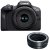 Canon EOS R100 Mirrorless Digital Camera Black with RF-S 18-45mm STM Lens + EF-EOS R mount adapter - 2 Year Warranty - Next Day Delivery