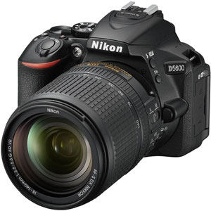 Nikon D5600 + 18-140mm Lens - 2 Year Warranty - Next Day Delivery